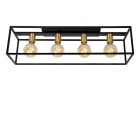 Goldene Deckenleuchte Modern, Ruben