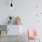 Schwarze Pendelleuchte Modern, Fix