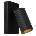 Schwarze Wandstrahler Modern, Clubs, mit Schalter