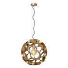 Goldene Pendelleuchte Modern, Hannelore