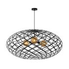 Schwarze Pendelleuchte Modern, Wolfram