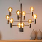 Schwarze Pendelleuchte Modern, Leanne