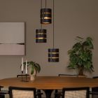 Schwarze Pendelleuchte Modern, Rosas