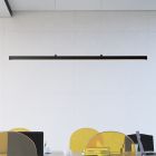 Schwarze Pendelleuchte Modern, Sigma, 30W, 2700K LED