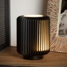Schwarze Tischleuchte Modern, Turbin, 5W, 3000K LED, mit Schalter