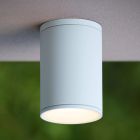 Weiße Außenleuchte Modern, Tubix, IP54