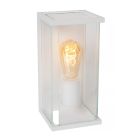 Weiße Außen Wandleuchte mit Bewegungsmelder Modern, Claire, IP54