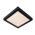 Schwarze Deckenlampe Modern, Brice, 30W, 3000K LED, IP44