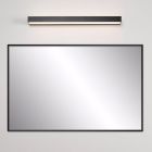 Schwarze Wandleuchte Badezimmer Modern, Alexa, 8W, 3000K LED, IP44