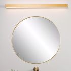 Messing Wandleuchte Badezimmer Modern, Alexa, 13W, 3000K LED, IP44