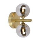 Goldene Wandleuchte Retro, Tycho