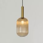 Bernstein Pendelleuchte Retro, Maloto