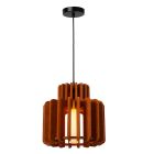 Braune Pendelleuchte Modern, Rollo