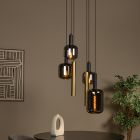 Schwarze Pendelleuchte Modern, Joanet