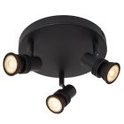 Schwarze Deckenstrahler Modern, Kianti