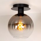 Graue Deckenlampe Retro, Marius