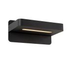 Schwarze Wandleuchte Modern, Atkin, 5W, 2700K LED, mit Schalter