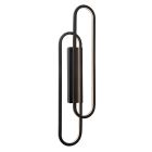 Schwarze Wandleuchte Modern, Thelma, 33W, dim to warm LED
