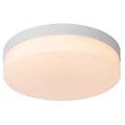 Weiße Badezimmer Deckenleuchte Kunststoff, Biskit, 18W, 2700K LED, IP44