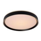 Schwarze Deckenlampe Modern, Nuria, 36W, 2700K LED