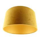 Gelbe Lampenschirm Milene, Stoff, modern