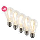 5er Pack Dimmbare Yona E27 A60 LED Lampe, 2700k, 4w