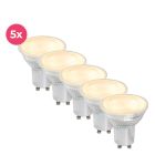 Dimmbare transparante GU10 LED Lichtquelle Antonie, 5w, Warmweiß