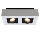 Aluminium Aufbauspot Weiß, Noraly