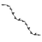 1 m schwarzes Verteilerkabel mit 10 Ausgängen