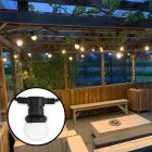 30m Lichterkette mit 60 weißen Lampen