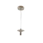 Metall Pendelleuchte ohne Schirm Nickel, Minne