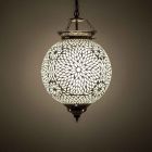 Transparente Mosaik Pendelleuchte Orientalisch, Aziza