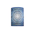 Blaue Mosaik wandleuchte Orientalisch, Mahdia