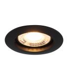 Aluminium Einbaustrahler Schwarz, Rudo