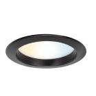 Schwarze Downlight Aluminium, Otmar, 15W, White Switch LED, IP22