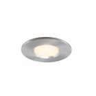 Silberne Mini Einbaustrahler Aluminium, Philomena, 1,5W, 3000K LED, IP44