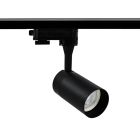 Schwarzer 3-Phasen-Schienenstrahler Ylva, Pro