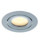 Chrom Einbaustrahler Aluminium, Wimke, 5W, 3000K LED, IP44