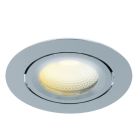 Chrom Einbaustrahler Aluminium, Wimke, 5W, dim to warm LED, IP44