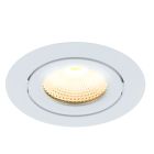 Weiße Einbaustrahler Aluminium, Wimke, 5W, 2700K LED, IP44
