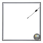 LED-Rahmenpanel 60x60 - 37W - weißer Schalter - UGR<21 - randbeleuchtet
