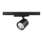 Schwarze 3 phase Schienen Lampe Aluminium, Jeska, 10W/20W/30W, White Switch LED