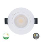 Weiße Downlight Aluminium, Maite, 7W, White Switch LED, IP65