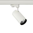 Weißer 3-Phasen-LED-Schienenstrahler Esmiralda, 20W, 4000K, Pro