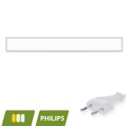 LED-Panel 15x120 - 30W - weißer Schalter - UGR<19 - hintergrundbeleuchtet