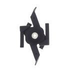 Abgehängter Deckenclip für 3-Phasen-Schienenbeleuchtung, schwarz, Pro