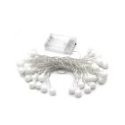 2m LED-Kugellicht an Batterie, 20 farbige Lichter