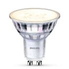 Philips GU10 LED-Lampe, Pascal, transparent, 4,6w, 2700K
