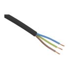 5 Meter Haushaltskabel VMVL 3 x 1,0 mm, schwarz