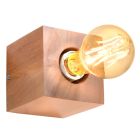 Holz Wandstrahler Braun, Anniko